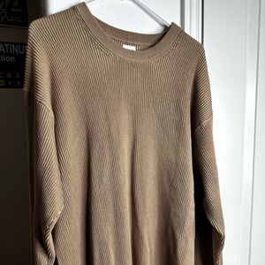 GAP Men's Tan Crewneck Sweater